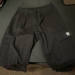 Young la black cargo pants size 32